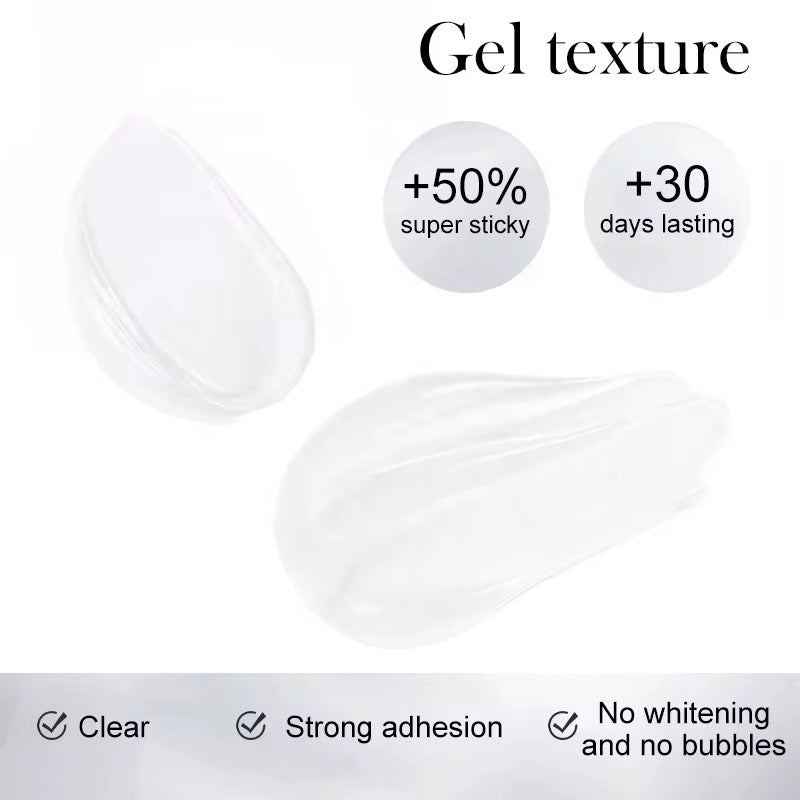 Solid tip glue gel