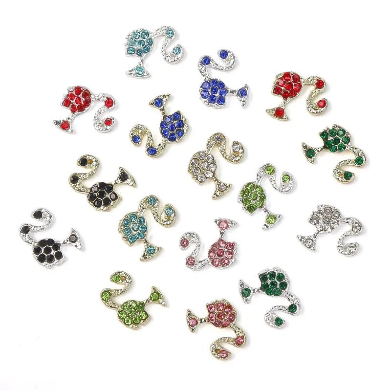 Zircon Barbie heads - 2 pieces