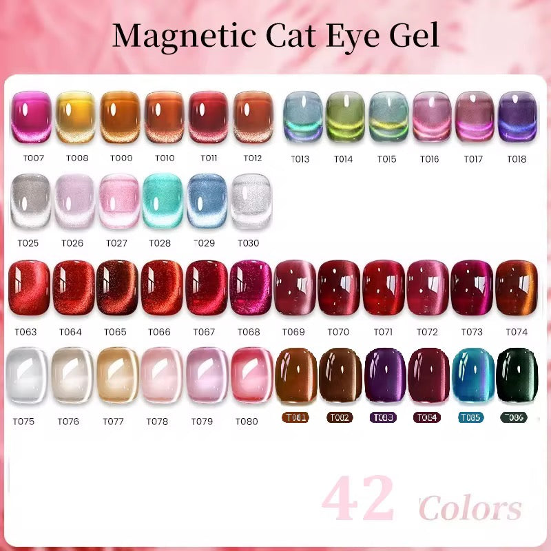 3D & Amber cat eye gel