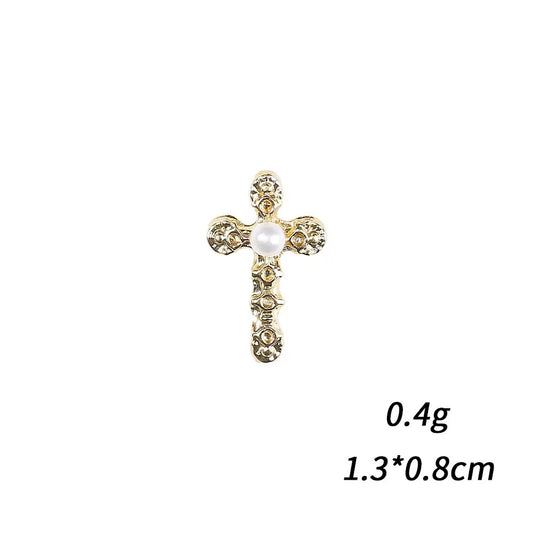 Cross Charms — 5 Pieces