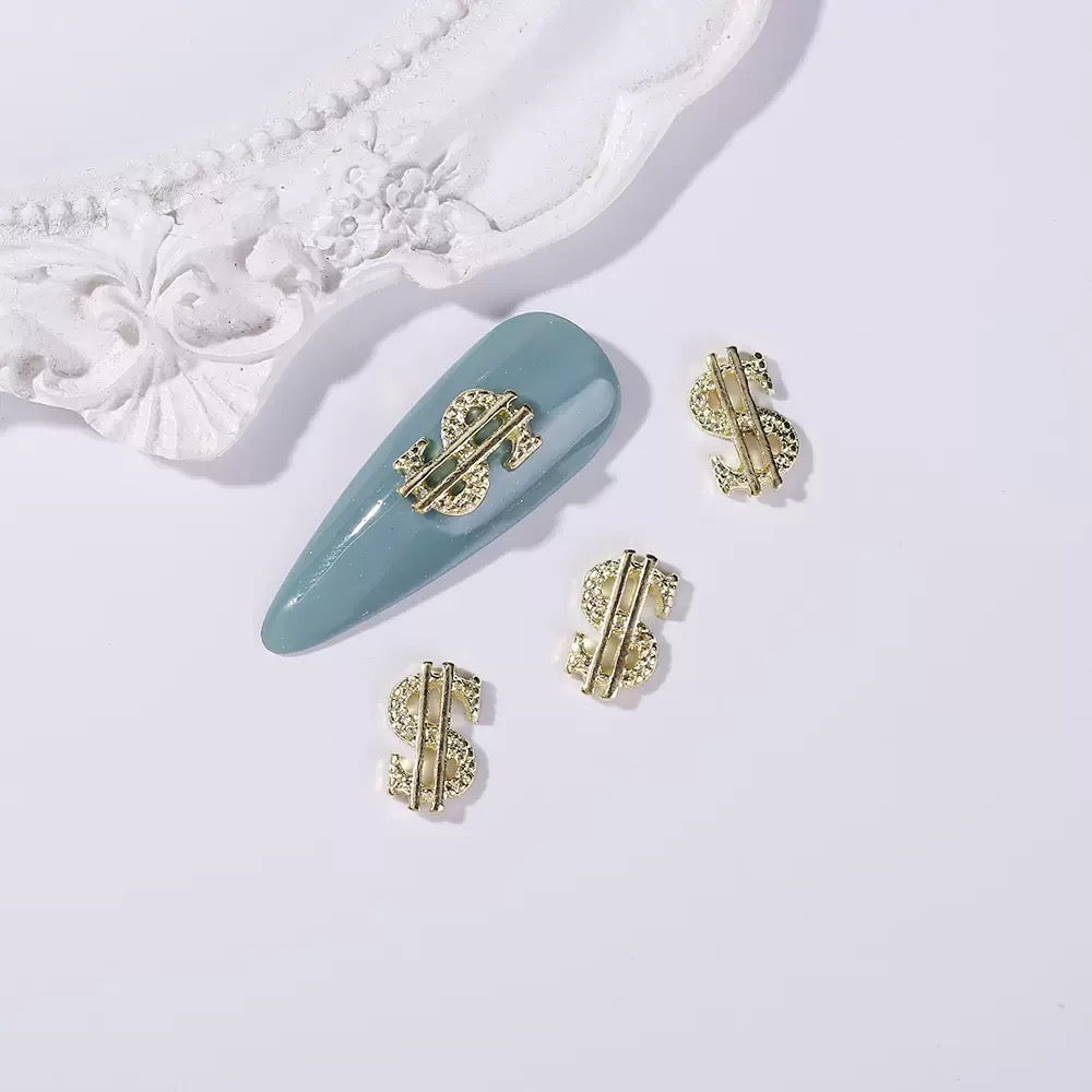 Dollar Charm #2 — 5 Pieces