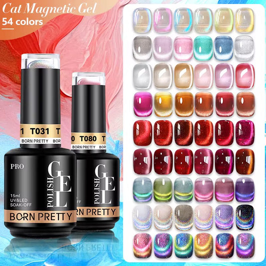 3D & Amber cat eye gel