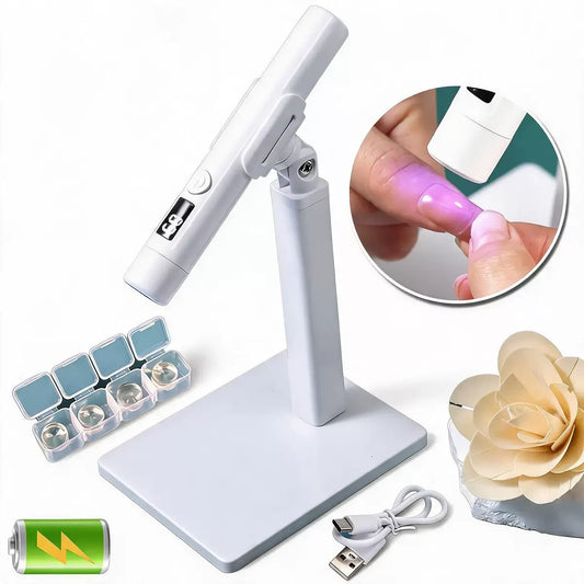 Rechargeable Flashlight LED Lamp With Stand