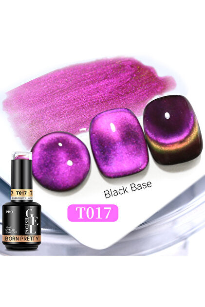 3D & Amber cat eye gel