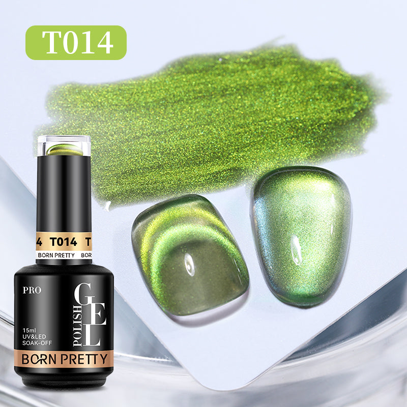 3D & Amber cat eye gel