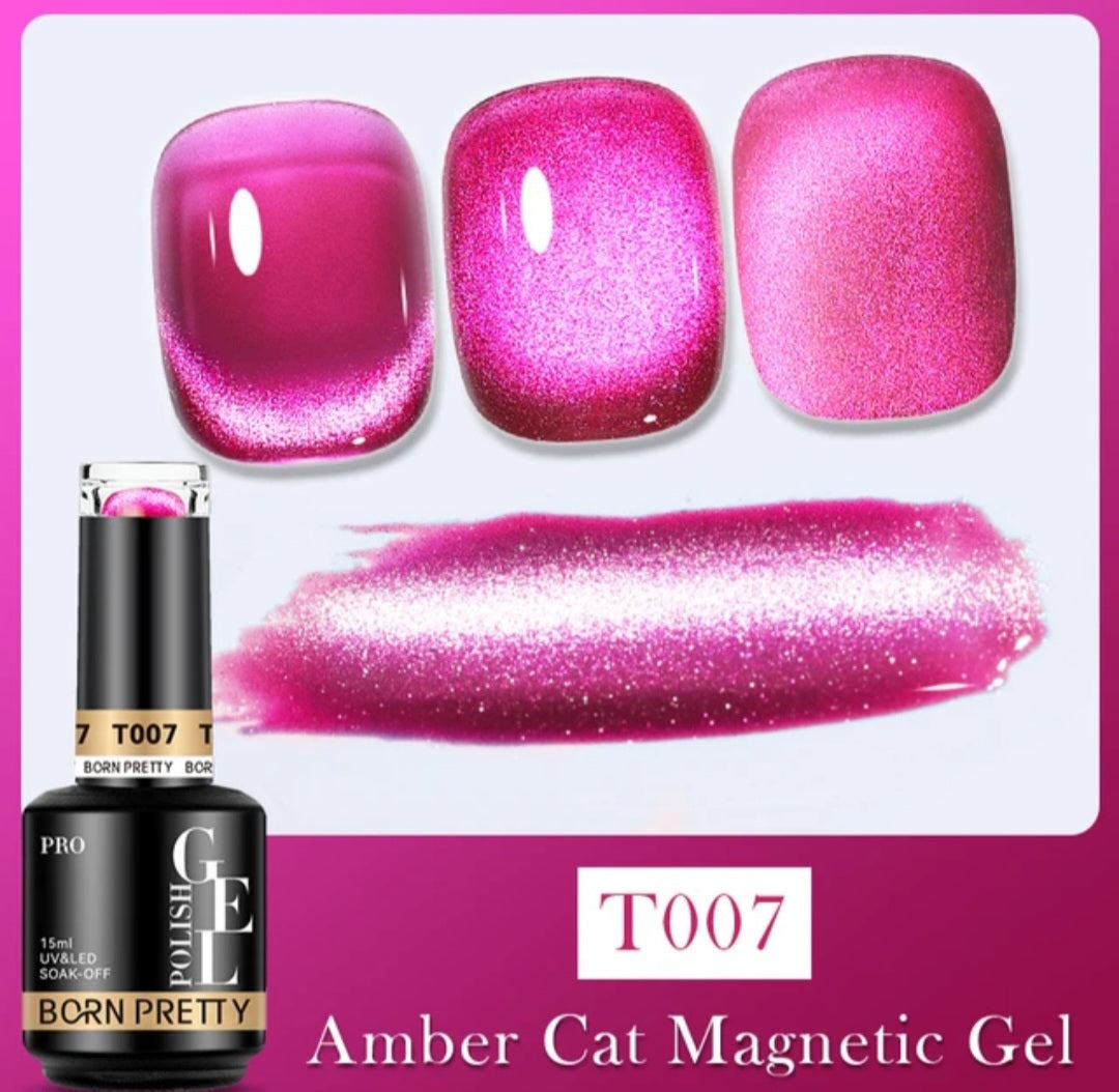 3D & Amber cat eye gel